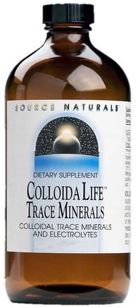 Colloida Life Trace Minerals, 4 fl. oz. (118.28 ml) by Source Naturals-Kosttillskott, Mineraler, Flytande Mineraler, Spårämnen