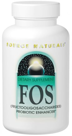 FOS Powder, 7.05 oz (200 g) by Source Naturals-Kosttillskott, Probiotika