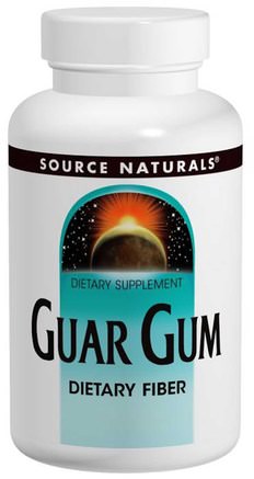 Guar Gum, 16 oz (453.6 g) by Source Naturals-Kosttillskott, Fiber, Guargummi