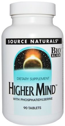 Higher Mind, 90 Tablets by Source Naturals-Vitaminer, Multivitaminer, Hälsa, Humör