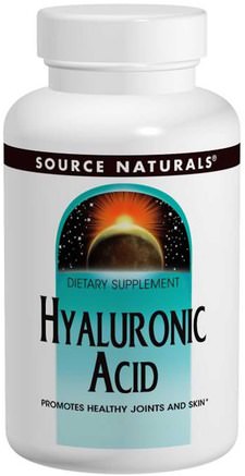 Hyaluronic Acid, 100 mg, 30 Tablets by Source Naturals-Skönhet, Anti-Åldrande, Hyaluronsyra