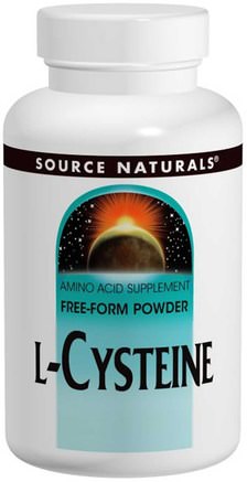 L-Cysteine, 3.53 oz (100 g) by Source Naturals-Kosttillskott, Aminosyror, L Cystein
