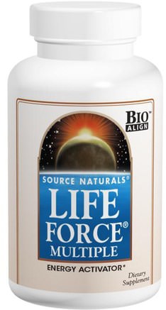 Life Force Multiple, 120 Tablets by Source Naturals-Vitaminer, Multivitaminer, Livskraft