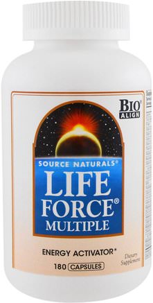 Life Force Multiple, 180 Capsules by Source Naturals-Vitaminer, Kosttillskott, Mineraler