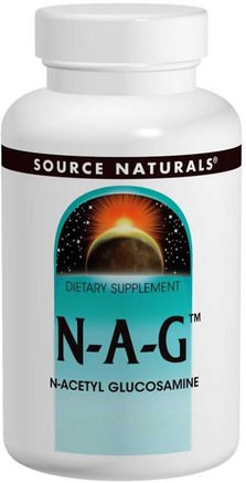 N-A-G, 500 mg, 120 Tablets by Source Naturals-Kosttillskott, Aminosyror, Glukosamin