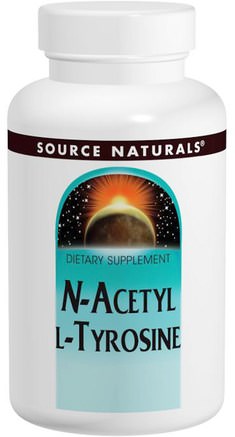 N-Acetyl L-Tyrosine, 300 mg, 120 Tablets by Source Naturals-Kosttillskott, Aminosyror, Hälsa, Sköldkörtel