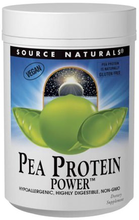 Pea Protein Power, 32 oz (907 g) by Source Naturals-Kosttillskott, Protein