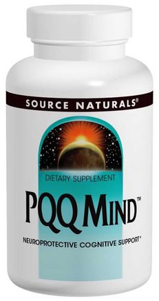 PQQ Mind, 60 Tablets by Source Naturals-Kosttillskott, Antioxidanter, Pqq (Biopqq)