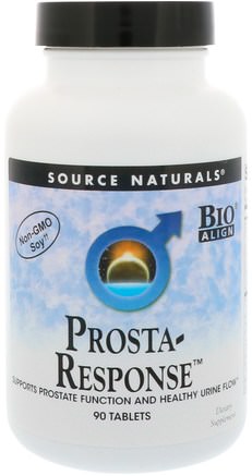 Prosta-Response, 90 Tablets by Source Naturals-Hälsa, Män, Prostata, Örter, Blomsterpollen Extrakt