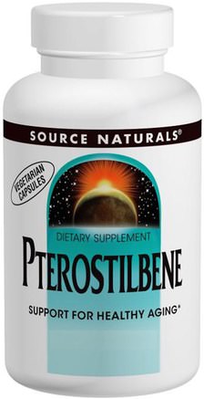 Pterostilbene, 50 mg, 120 Capsules by Source Naturals-Kosttillskott, Pterostilbene