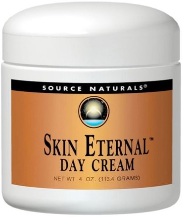 Skin Eternal Day Cream, 4 oz (113.4 g) by Source Naturals-Hälsa, Kvinnor, Alfa Lipoinsyra Krämer Spray, Krämer Lotioner, Serum