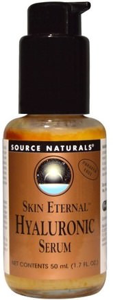Skin Eternal, Hyaluronic Serum, 1.7 fl oz (50 ml) by Source Naturals-Kosttillskott, Dmae Vätskor Och Flikar, Hälsa, Hudserum