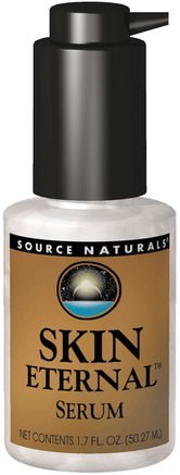 Skin Eternal Serum, 1.7 fl oz (50 ml) by Source Naturals-Hälsa, Kvinnor, Alfa Lipoinsyra Krämer Spray, Dmae Vätskor Och Flikar