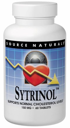Sytrinol, 60 Tablets by Source Naturals-Hälsa, Kolesterolstöd, Sytrinol