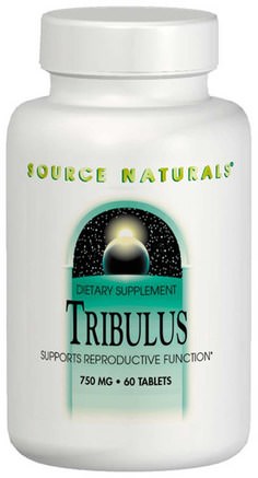 Tribulus Extract, 750 mg, 60 Tablets by Source Naturals-Sport, Tribulus
