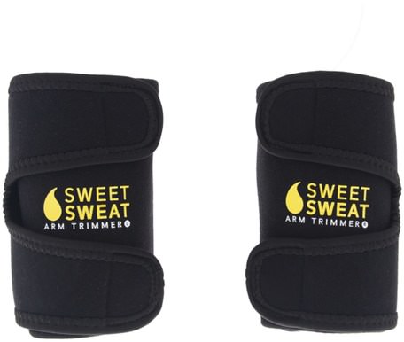 Sweet Sweat Arm Trimmers, Unisex-Regular, Yellow, 1 Pair by Sports Research-Sport, Hem, Träning / Träningsredskap