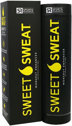 Sweet Sweat Stick, Workout Enhancer, 6.4 oz. (182g) by Sports Research-Sport, Söt Svett