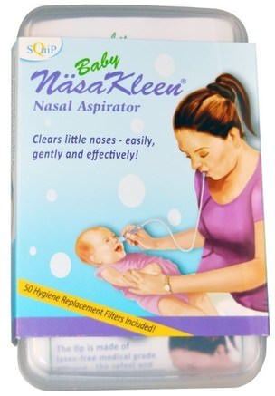 Baby NsaKleen, Nasal Aspirator Kit by Squip Products-Barns Hälsa, Bebis, Barn, Nasal Hälsa