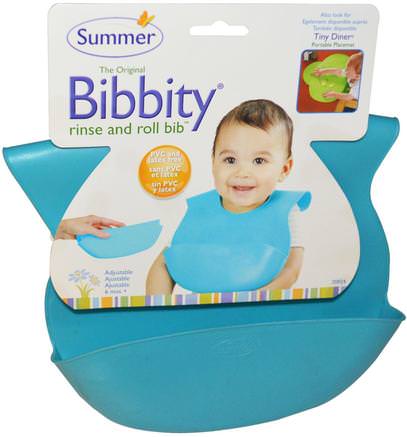 Bibbity, Rinse and Roll Bib, 1 Bib by Summer Infant-Barns Hälsa, Barn Mat, Baby Matning Och Städning