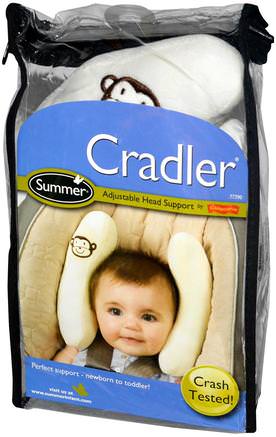 Cradler, Adjustable Head Support by Summer Infant-Barns Hälsa, Bebis, Barn, Resetillbehör För Barn