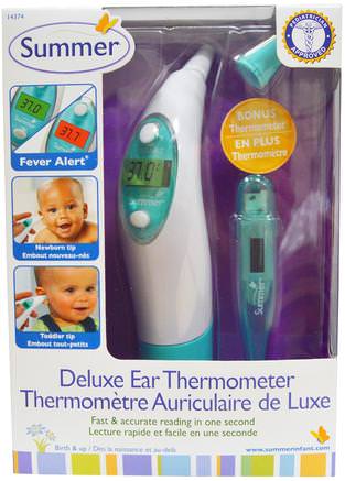 Deluxe Ear Thermometer by Summer Infant-Barns Hälsa, Bebis, Barn