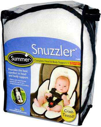Snuzzler, Complete Head & Body Support from Birth - 1 Year by Summer Infant-Barns Hälsa, Bebis, Barn, Resetillbehör För Barn