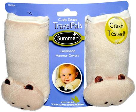 Travel Pals, Cushy Straps, 2 Harness Covers by Summer Infant-Barns Hälsa, Bebis, Barn, Resetillbehör För Barn
