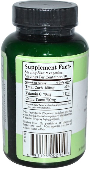 Kosttillskott, Antioxidanter, Camu Camu - Naturligt Vitamin C
