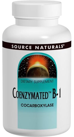 Kosttillskott, Coenzymat B-Vitaminer