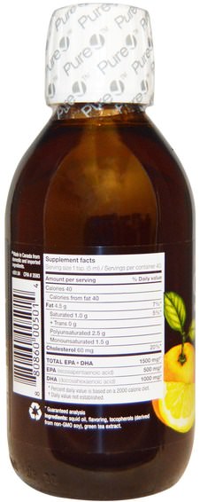 Kosttillskott, Efa Omega 3 6 9 (Epa Dha), Dha, Ascenta Nutrasea