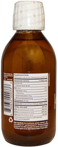 Kosttillskott, Efa Omega 3 6 9 (Epa Dha), Ascenta Nutrasea