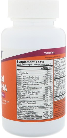 Kosttillskott, Efa Omega 3 6 9 (Epa Dha), Dha, Epa, Vitaminer, Prenatala Multivitaminer