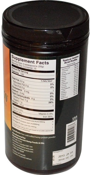 Kosttillskott, Efa Omega 3 6 9 (Epa Dha), Hampprodukter, Hampproteinpulver