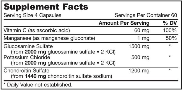 Kosttillskott, Glukosamin Kondroitin