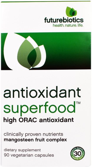 Kosttillskott, Oracantioxidanter