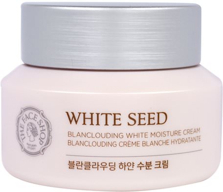 White Seed, Blanclouding White Moisture Cream, 1.69 fl. oz (50 ml) by The Face Shop-Bad, Skönhet, Body Lotion