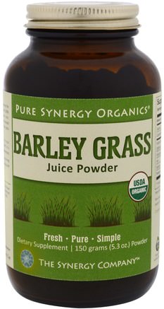 Barley Grass Juice Powder, 5.3 oz (150 g) by The Synergy Company-Kosttillskott, Superfoods, Korngräs