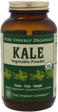 Kale Vegetable Powder, 2.3 oz (65 g) by The Synergy Company-Kosttillskott, Kale, Immunförsvar