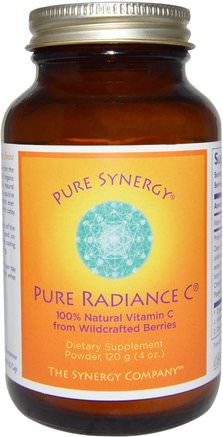 Pure Radiance C, Powder, 4 oz (120 g) by The Synergy Company-Vitaminer, Vitamin C