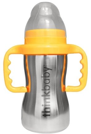 Thinkbaby, Sippy of Steel, Sippy Bottle, 1 Cup, 9 oz by Think-Barns Hälsa, Barn Mat, Thinkbaby Kategori