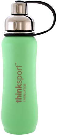 Thinksport, Insulated Sports Bottle, Mint Green, 17 oz (500 ml) by Think-Hem, Köksartiklar