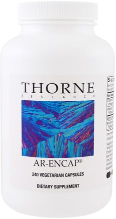 AR-Encap, 240 Vegetarian Capsules by Thorne Research-Kosttillskott, Antioxidanter, Curcumin, Meriva Phytosome Curcumin