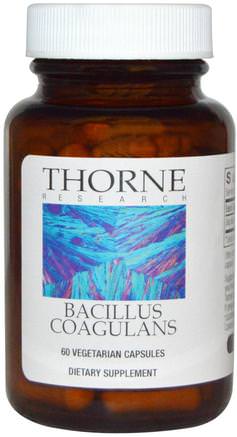 Bacillus Coagulans, 60 Vegetarian Capsules by Thorne Research-Kosttillskott, Probiotika