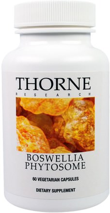 Boswellia Phytosome, 60 Vegetarian Capsules by Thorne Research-Kosttillskott, Hälsa, Kvinnor, Boswellia