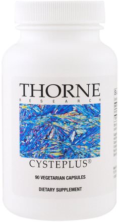 Cysteplus, 90 Vegetarian Capsules by Thorne Research-Kosttillskott, Aminosyror, Nac (N Acetylcystein), Hälsa, Immunförsvar