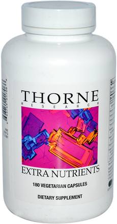Extra Nutrients, 180 Vegetarian Capsules by Thorne Research-Vitaminer, Multivitaminer