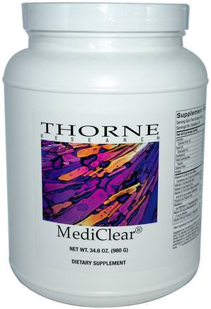 MediClear, 34.6 oz (980 g) by Thorne Research-Hälsa, Inflammation, Detox