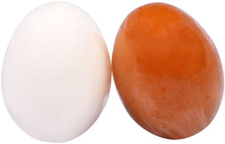 Egg Pore Shiny Skin Soap, 2 Pieces 1.7 oz (50 g) Each by Tony Moly-Bad, Skönhet, Ansiktsvård, Ansiktsrengöring