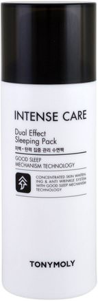 Intense Care, Dual Effect Sleeping Pack, 3.52 fl oz (100 ml) by Tony Moly-Hälsa, Hud