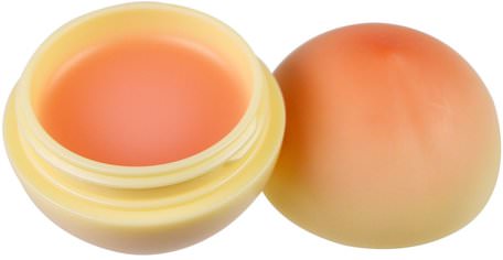 Mini Peach Lip Balm, 1 Lip Balm by Tony Moly-Bad, Skönhet, Läppvård, Läppbalsam